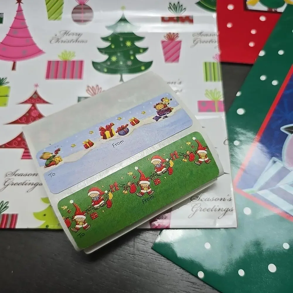 Lof of 8 Christmas Gift Bags for Presents